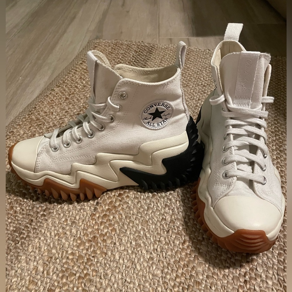 Converse Platform White Sneakers